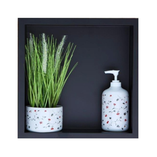 BALNEO KUTIJA UGRADNA CRNA 30X30X10 cm